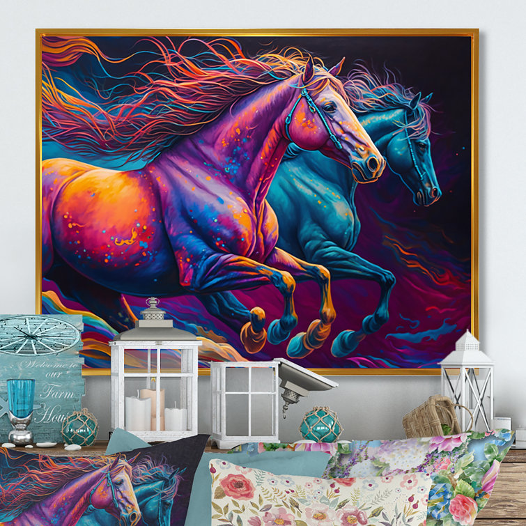 Horse tapestry online fabric